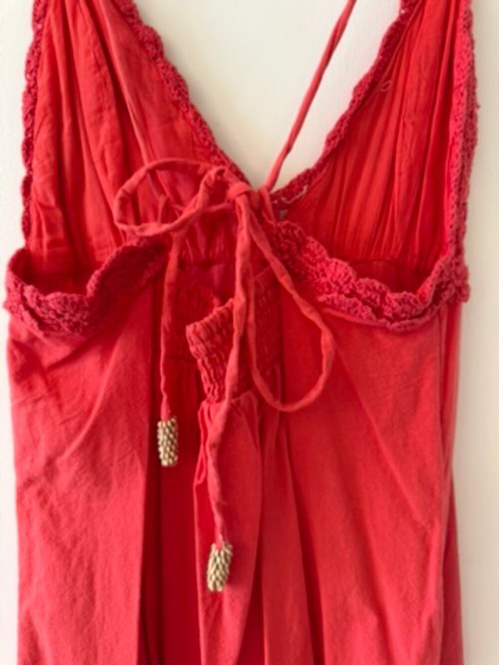 Free People Red Maxi Dress Size Small - Picture 4 of 6